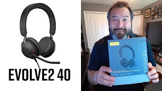 Jabra Evolve2 40  First Look amp Mic Test [upl. by Hnaht]