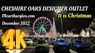 CHESHIRE OAKS DESIGNER OUTLET ITS CHRISTMAS [upl. by Manno]