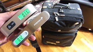 Portable Luggage Scales  Review of 2 Popular Brands [upl. by Jesh]