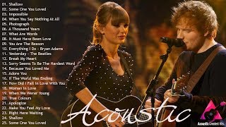 Acoustic 2022  The Best Acoustic Covers of Popular Songs 2022 [upl. by Blim979]