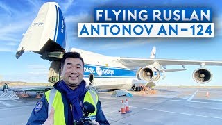 Incredible Flight on Antonov AN124 Cargo Transporter [upl. by Arundel]