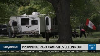 Reservations up 100 per cent for Provincial Park campsites [upl. by Baryram361]