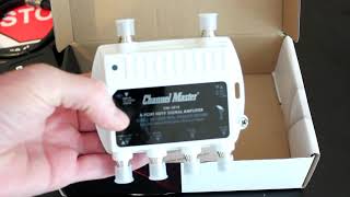 Channel Master CM3414 Unboxing amp Final Installation [upl. by Suoirred]