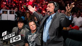 Greatest announcer calls WWE Top 10 June 30 2018 [upl. by Roldan955]