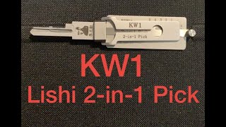 Lishi KW1 2in1 Pick and Decoder Tool [upl. by Ahsenahs]