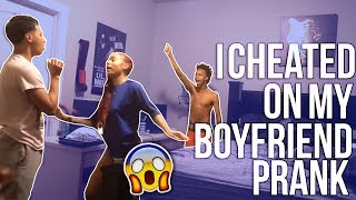 I CHEATED ON MY BOYFRIEND PRANK GONE WRONG [upl. by Neahs]