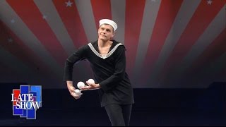 Juggler Alexander Koblikov Performs [upl. by Jerroll]