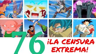 TODOS LOS ERRORES DE DRAGON BALL EN CASTELLANO PARTE 76 LA SUPER CENSURA [upl. by Harpp]