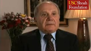 Auschwitz II Birkenau Sonderkommando Testimony Clips  USC Shoah Foundation [upl. by Repinuj]