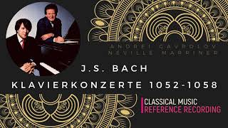 Bach  Keyboard Concertos Nos1234567 BWV 10521058  Presentat° ref rec  Andrei Gavrilov [upl. by Ahswat]