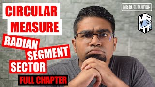 Circular Measure Full Chapter with Examples \\ Add Maths [upl. by Zil]