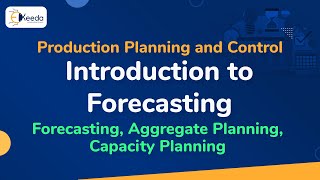 Forecasting Introduction  Forecasting Aggregate Planning Capacity Planning [upl. by Nonnaer]