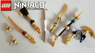 NINJAGO How to Make Show Accurate Season 11 Weapons [upl. by Sheffie]