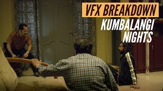 VFX BREAKDOWN  KUMBALANGI NIGHTS  MINDSTEIN STUDIOS [upl. by Ivan]