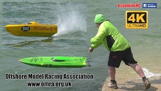 Offshore RC Powerboat RACING UltraHD and 4K [upl. by Sorce968]