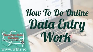 HOW TO DO ONLINE DATA ENTRY WORK  JASON DULAY [upl. by Poppo]