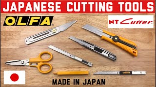 Japanese Cutting Tools 🇯🇵 OLFA • NT Cutter [upl. by Auka]