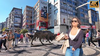 Istanbul Turkey Kadikoy Moda Street Foods Restaurants 4K Walking Tour [upl. by Otreblanauj]