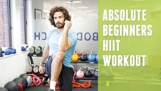 Absolute Beginners HIIT Workout  The Body Coach  Joe Wicks [upl. by Nahej]