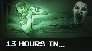 24 Hours In The Most HAUNTED Hotel Room in the WORLD PRANK [upl. by Gerg949]