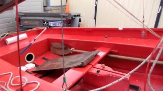 Mirror Sailing Dinghy rigging [upl. by Aldwin]