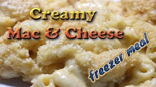 Creamy Mac amp Cheese Easy Freezer Meals [upl. by Issi]