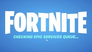 Fortnite Stuck at Checking Epic Services QueueFIX [upl. by Valenka]