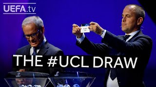 THE UCL GROUP STAGE DRAW [upl. by Anilyx216]