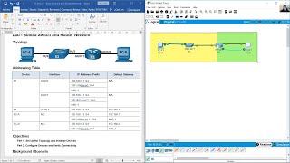 1044 Lab  Build a Switch and Router Network [upl. by Shien]