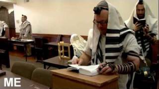 Jewish prayer in a synagogue [upl. by Orten]