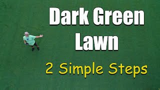 How to Get a Dark Green Thick Lawn [upl. by Nissensohn819]