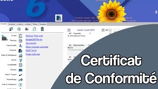 Certificat de conformité des logiciels de Gestion  Comptabilité et Logiciels de Caisse [upl. by Akitan210]