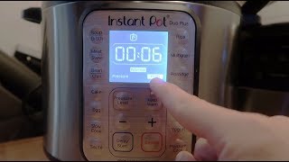 Instant Pot Duo Plus Pressure Cooking Settings [upl. by Enohpets447]