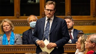 Afghanistan MP Tom Tugendhat gives emotional speech in Parliament on Taliban takeover [upl. by Oralee]