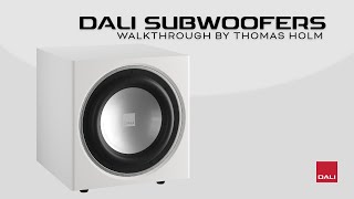 DALI SUBWOOFERS  WALKTHROUGH [upl. by Brew]