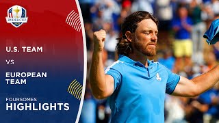 Highlights  Foursomes  Day 1  2023 Ryder Cup [upl. by Wait218]