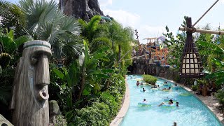 Volcano Bay Lazy River Kopiko Wai Winding River 4K 2020 POV  Universal Orlando Resort Water Park [upl. by Atinaujnas]