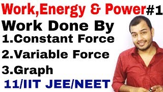 class 11 physics chapter 6  Work Energy and Power 01  Introduction  Formulae for Work IIT JEE [upl. by Primaveras159]