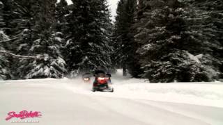 South Dakota Black Hills Snowmobiling [upl. by Melisandra]