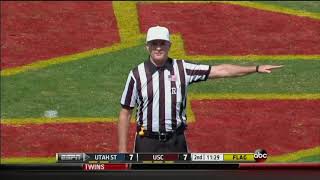 WORST Ineligible Man Downfield Call in College Football History [upl. by Cortie]