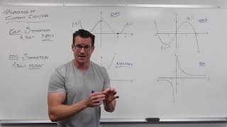 Properties of Functions  Even vs Odd Precalculus  College Algebra 8 [upl. by Aloise282]