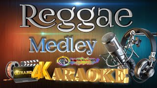 Reggae Medley  Various Artist  KARAOKE 🎤🎶 [upl. by Manaker]