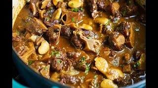 Jamaican Stewed Oxtails  CaribbeanPotcom [upl. by Roseanna267]