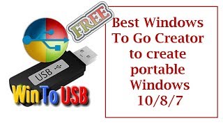 WinToUSB  Creating a portable Windows to run from any Removable Device [upl. by Aryan]