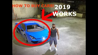 How To Buy Cars In Gta V Story Mode 2024 WORKS [upl. by Pappano]