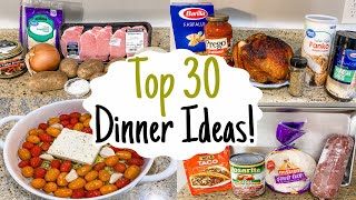 Whats For Dinner 30 of the BEST Quick amp Easy Recipes  Tasty Cheap Meal Ideas  Julia Pacheco [upl. by Harmon]