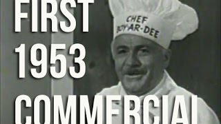 Chef Boyardee 1953 Commercial [upl. by Ohploda]