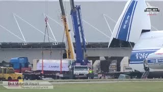 Antonov An124 Ruslan  Load amp Go at East Midlands Airport Plus More [upl. by Htebezile]