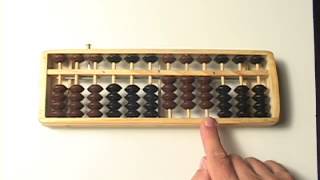 Abacus Lesson 5 Simple Addition s 05 only HUNDREDSS column  Step by Step  Tutorial [upl. by Publia668]