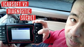 iCarsoft V2 Car Diagnostic Tool how to use and secret tip [upl. by Gwenn]